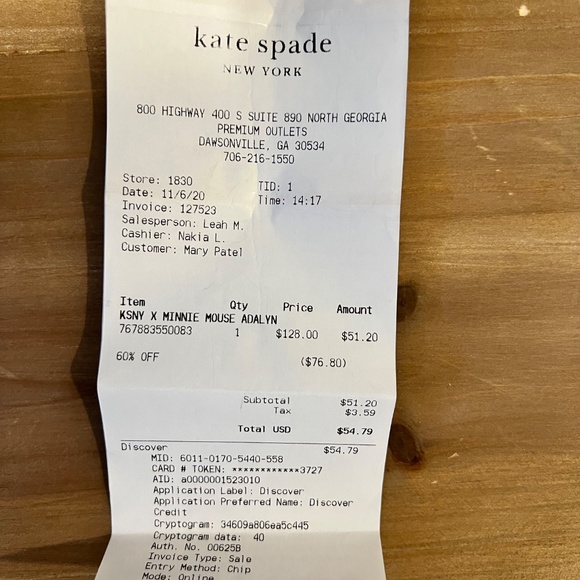 Kate Spade Minnie Mouse - Picture 13 of 13